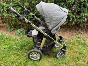 Kočárek Babydesign dvojkombinace + adaptéry na vajíčko - 9