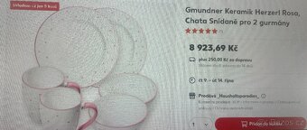 Keramika zn. GMUNDNER, 13dílná sada, originál značeno. - 9