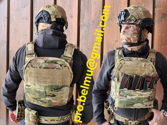 nosič plátů balistická vesta Multicam ačr vojenská taktická - 9