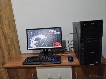 Herní pc i5-6400 8gb ddr4 GTX 1060 3gb lcd 22" hdmi GTA5 - 9