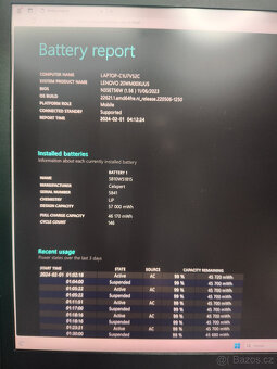 Lenovo Thinkpad t14s g2 i7-1165g7 16/512G√4K LCD√1r.zár.√DPH - 9