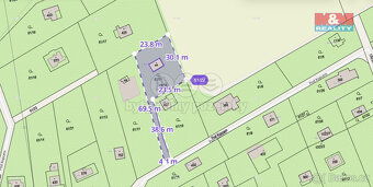 Prodej pozemku s chatou, 827 m², Zdiby, ul. Pod Kopcem - 9