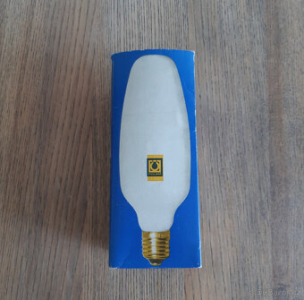 2 velké vintage žárovky Polam 60W a 100W, závit E27 - 9