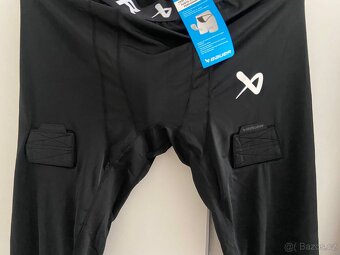 Hokejové triko a kalhoty se suspenzorem Bauer vel. XL NOVÉ - 9