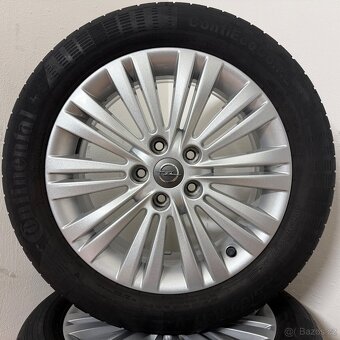 OPEL ASTRA/INSIGNIA 5x115 R17 ET44+LETNÍ 225/50R17 - 9