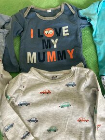 Set oblečení na mimi kluka 68 3-6 měsíců - 9