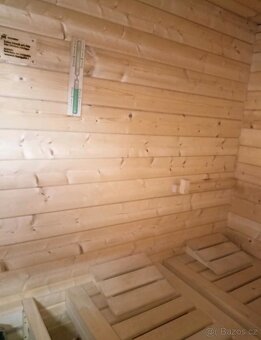 Finská sauna Weka Saunawelt masiv+kamna - 9