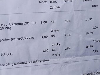 Kolo mtf karbon velikost 21 doezd 200km Elektro kolo doklady - 9