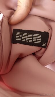 Dlouhé plesové světle růžové šaty, vel. XS - 9