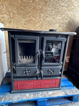 Krbová kamna - sporák a trouba La nordica Rosetta - 9