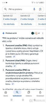 Secesní prsten - 9