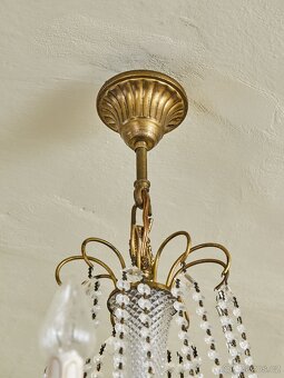 Luxusní křišťálový na lustr 14 žárovek - 9