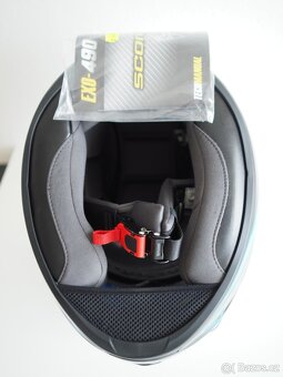 Helma na skútr, motorku, Scorpion EXO-490 NOVA, v.M - 9