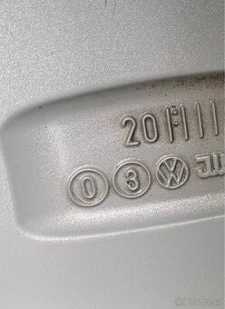 Alu disky Vw, 5x112, R17, ET38, Senzory - 9