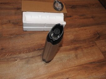 Laděný výfuk Mivv Titanium stříbrný/carbon Nový - 9