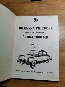 B19 Dílenská příručka Škoda 1000 MB - 9