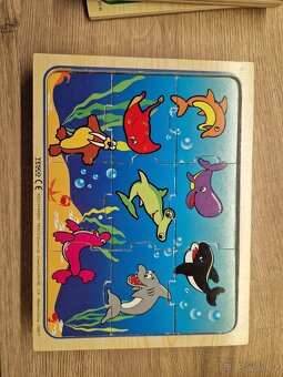 dřevěné puzzle - 9