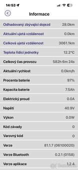 Elektrická koloběžka Sencor - 9