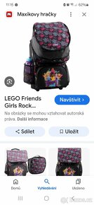 LEGO FRIENDS Školní aktovka pro malé slečny - 9