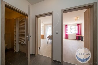 Pronájem bytu 2+kk+L, 58 m², parkovací stání, novostavba, Pr - 9