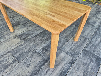Designový jídelní stůl z masivu 150 x 90 - 9
