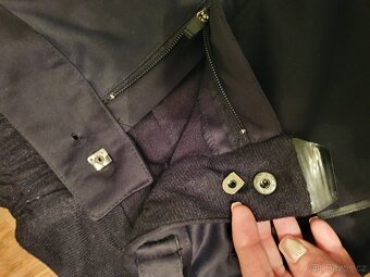 Cerne damske lyzarske kalhoty oteplovaky Crivit L/40 - 9