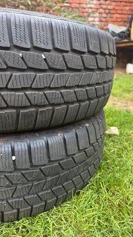 Disky 5x100 r15 + originální poklice + zimní pneu - 9