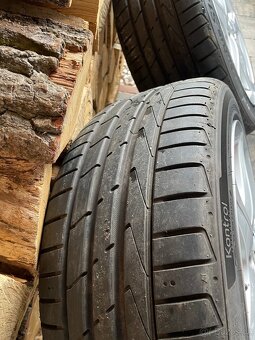 Zánovní alu kola 5x112 včetně letních pneu 225/45R17 - 9