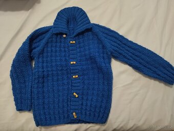 Ručně pletené svetříky vel.98/104 - 9