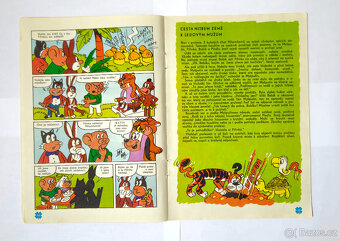 Čtyřlístek č.11 - Letem kulatým světem - Original 1970 - 9