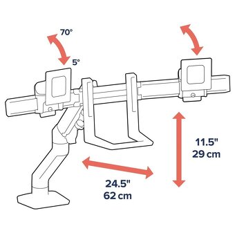 Držák LCD Ergotron - 9