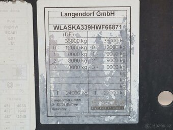 Langendorf SKA-HS 24/31, THERMO, 32 CBM, ELEKTRICKÉ OVLÁDÁNÍ - 9