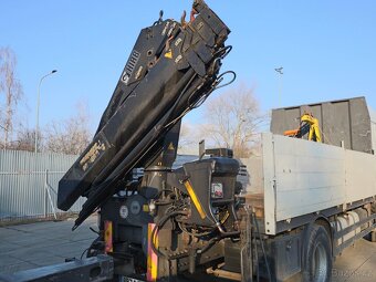 DAF 95.430, HYDRAULICKÁ RUKA HIAB,VYSOKÉ SKLOPNÉ BOČNICE+ VL - 9