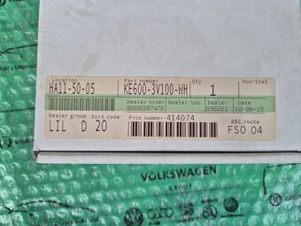 dekor výdechů ventilátoru barva bílá Nissan Note (E12) od 09 - 9