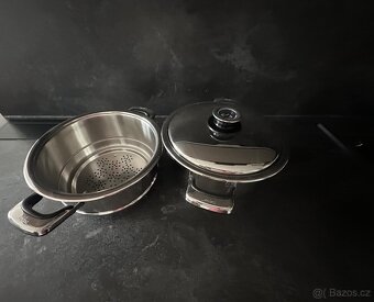 Stohovací parní systém Zepter - hrnec a parní nadoba 5,5L - 9