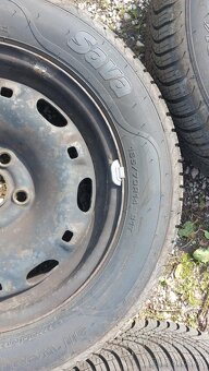 Komplet Škoda Fabia I, celoroční pneu Sava 165/70 r14 + disk - 9