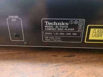 Technics SL-P377A/SA-GX100 - 9