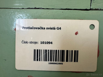 Hydraulický lis G4 - 9