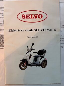 Elektrická tříkolka Selvo 3500.6 - 9