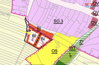 Prodej pozemku k bydlení, 734 m², Prasklice - 9