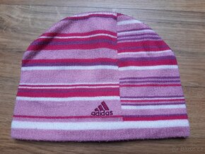 přechodová bunda Adidas na 7-8 let a čepice Adidas - 9