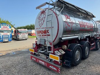 Scania T144, cisterna + vlek Schwarzmüller, ADR - 9