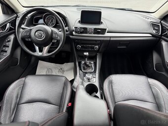 Mazda 3 sedan 2.2 skyactiv-D 110kw—2015–MANUÁL—KŮŽE—BOSE— - 9