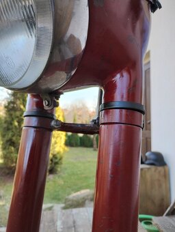 Prodám kompletní předek motocyklu kývačka jawa 250 / 353 - 9