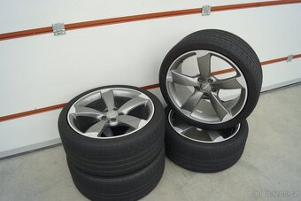 Audi Rotor - originál kola R19 5x112 včetně pneu 255-35-r19 - 9