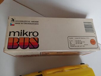 Škoda 1203 mikrobus, KDN, Kovodružstvo Náchod, stará hračka - 9