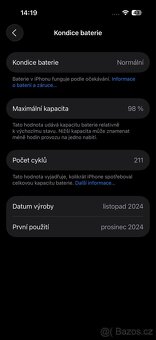IPhone 16 Pro Black Titanium 256GB + příslušenství - 9