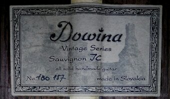 Predam el.ak. gitaru Dowina Sauvignon JC + kufor.Zn.cena. - 9