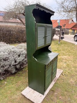 Zelený retro nábytek na chalupu - 9