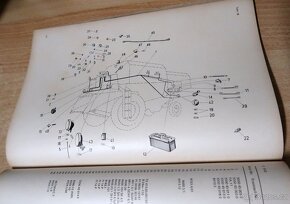 Fortschritt E 512 - katalog dílů 1970, vel. A4, 204 stran - 9